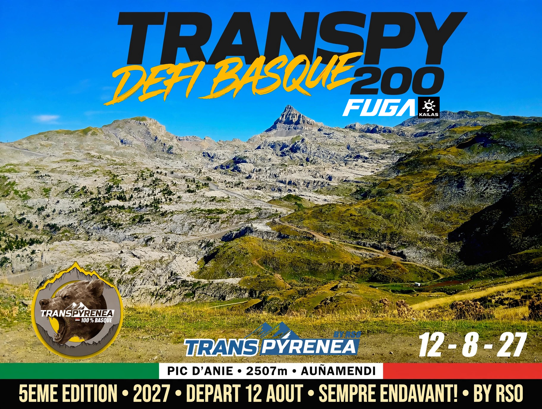Défi Basque TRANSPY 200 KM – 2027