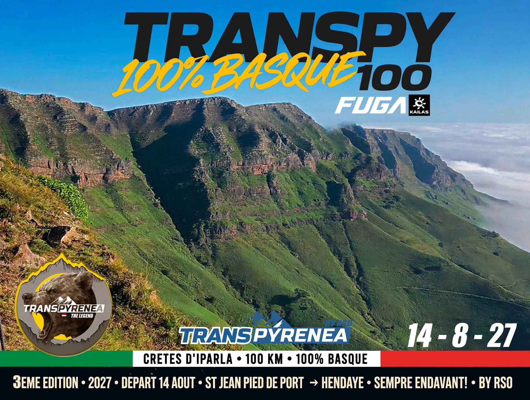 100 % Basque -TRANSPY 100 KM – 2027
